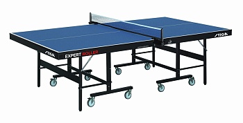 Теннисный стол профессиональный Stiga Expert Roller CSS 25 мм  (синий)